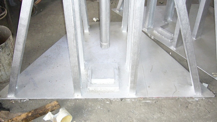 Cable Drum holding stand ( 50 to 100 ton capacity)